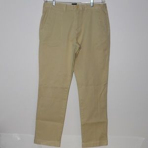 J. Crew Stretch Yellow Men's Khakis - Size 33x30